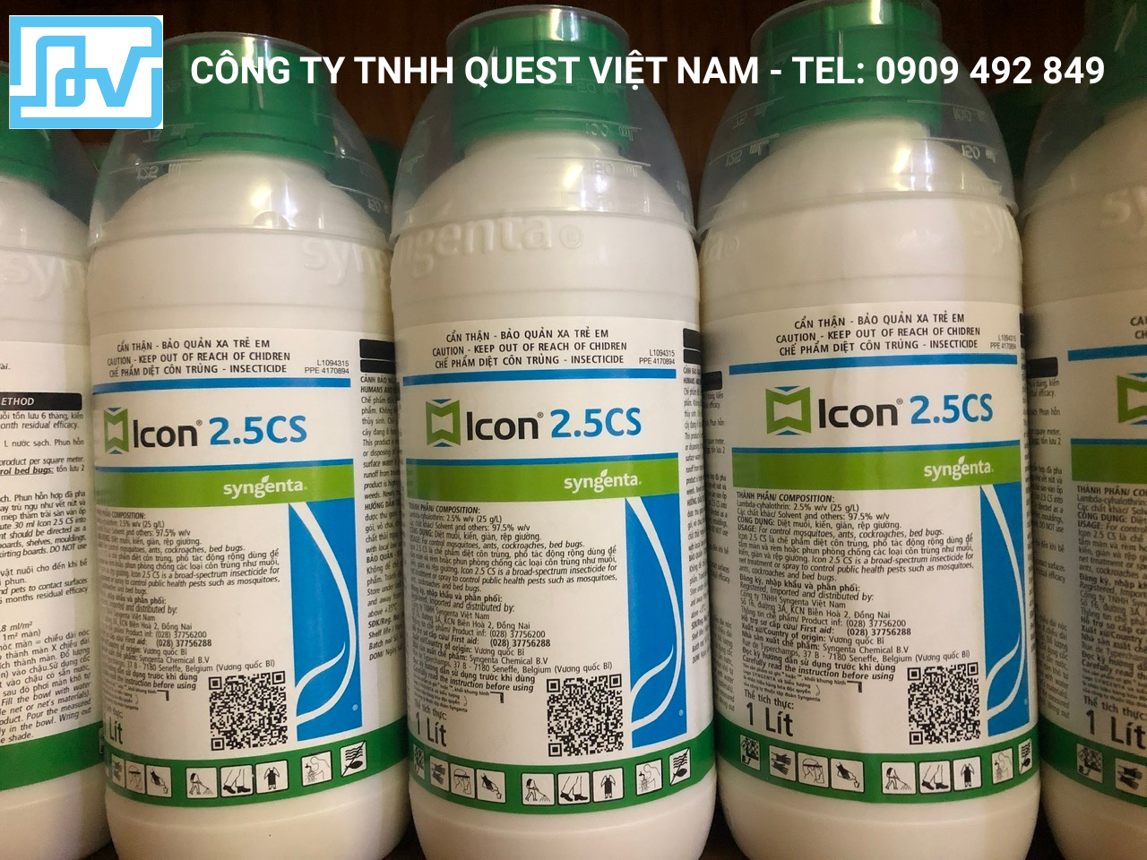 Thuốc diệt muỗi và côn trùng 2.5 CS